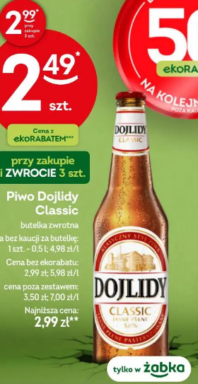 Piwo Dojlidy Classic