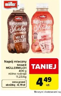 Napój mleczny Shake Müllermilch