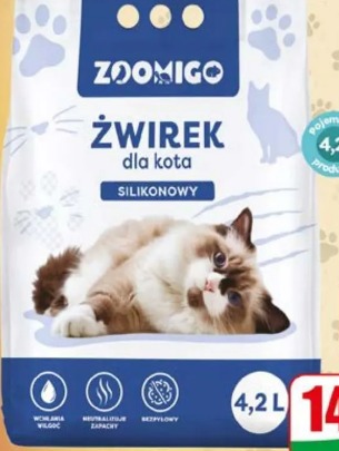 Żwirek dla kota silikonowy Zoomigo