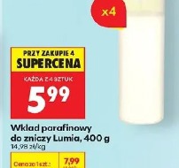 Wkład parafinowy do zniczy Lumia