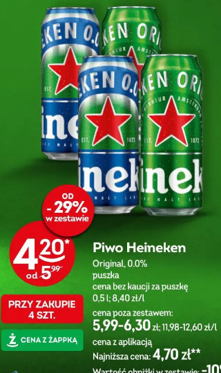 Piwo Heineken Original 0.0%