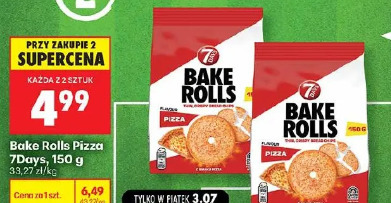 Bake Rolls Pizza 7Days