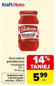 Koncentrat pomidorowy PUDLISZKI