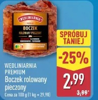 Boczek rolowany pieczony Wędlinarnia Premium