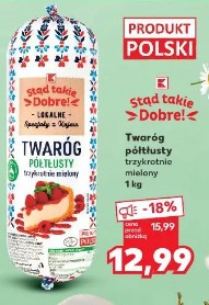 Twaróg półtłusty trzykrotnie mielony Stąd Takie Dobre!