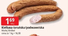 Kiełbasa toruńska/podwawelska Madej Wróbel