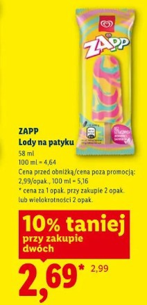 Zapp Lody na patyku