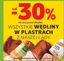Wszystkie wędliny w plastrach z naszej lady
