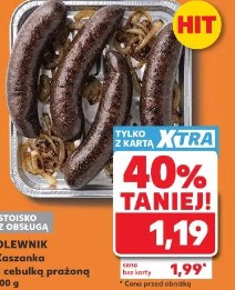 Olewnik Kaszanka z cebulką prażoną