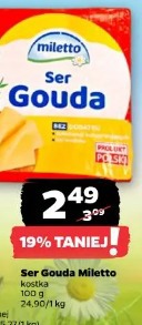 Ser Gouda Miletto kostka