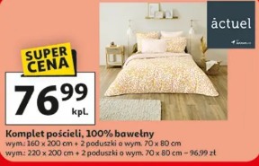 Actuel komplet pościeli, 100% bawełny