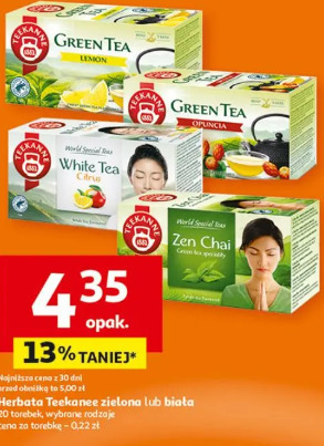 Herbata Teekanne zielona lub biała