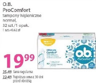 O.B. ProComfort tampony higieniczne
