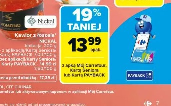 Kawior z łososia NICKAL