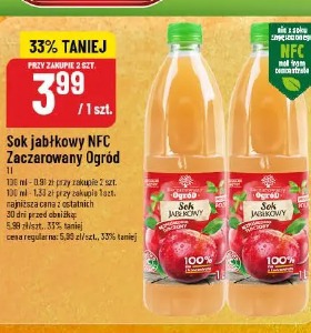 Sok jabłkowy NFC Zaczarowany Ogród