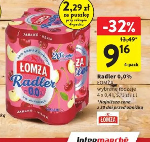Łomża Radler 0,0%