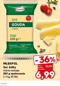 Mlekpol Ser Gouda żółty