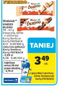 Wafelek KINDER BUENO