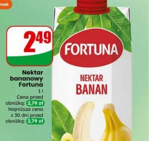 Nektar bananowy Fortuna