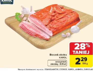 Boczek ekstra Karol