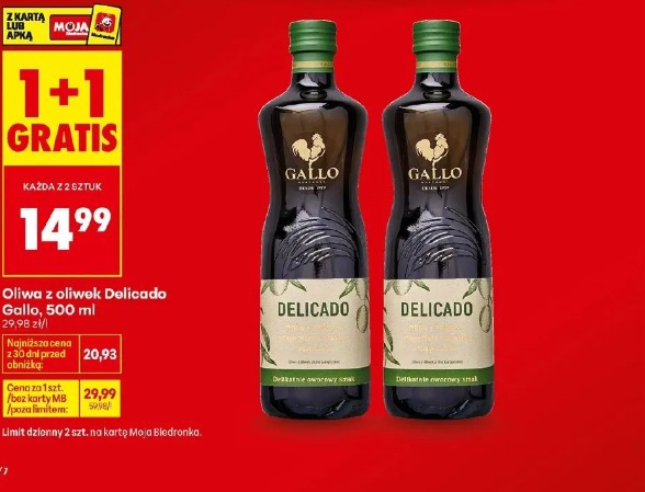 Oliwa z oliwek Delicado Gallo