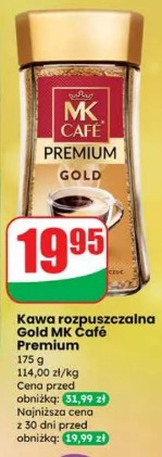 Kawa rozpuszczalna Gold MK Café Premium