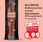 Balcerzak Kiełbasa polska surowa dojrzewająca