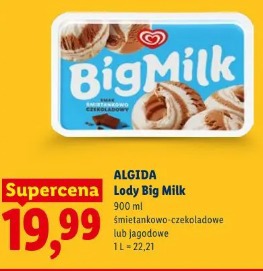 Algida Lody Big Milk