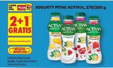 Jogurty pitne Activia