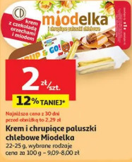 Modelka krem i chrupiące paluszki chlebowe