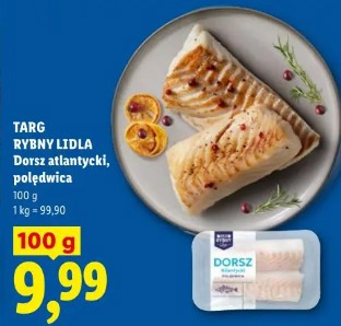 Targ Rybny Lidla Dorsz atlantycki, polędwica
