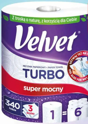 Ręcznik papierowy Turbo Velvet