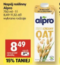 Alpro napój roślinny
