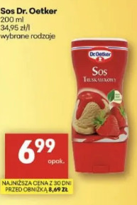 Sos Dr. Oetker truskawkowy