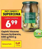 Ogórki kiszone Nasza Spiżarnia