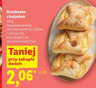 Drożdżówka z budyniem
