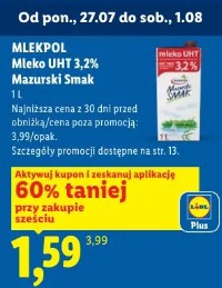 Mlekpol Mleko UHT 3,2% Mazurski Smak