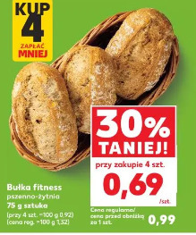 Bułka fitness pszenno-żytnia