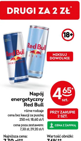 Red Bull napój energetyczny
