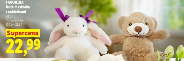 Favorina Duża maskotka z cukierkami