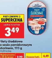 Filety śledziowe w sosie pomidorowym Marinero