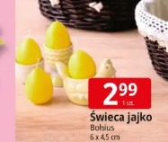Świeca jajko Bolsius
