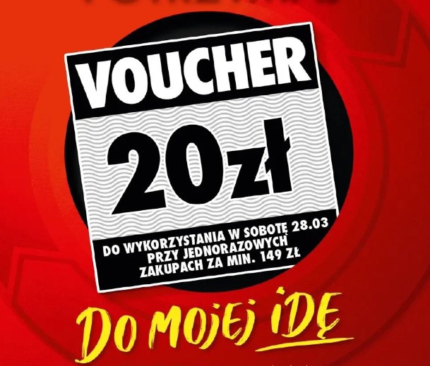 Voucher 20 zł za zakupy za min. 99 zł