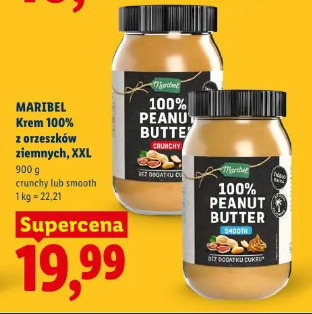 Maribel Krem 100% z orzeszków ziemnych, XXL