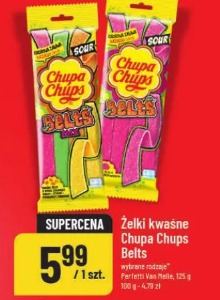 Żelki kwaśne Chupa Chups Belts