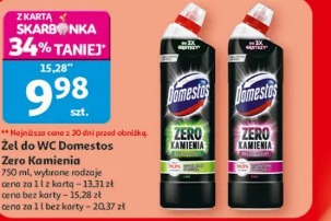 Żel do WC Domestos Zero Kamienia