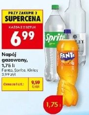 Napój gazowany Fanta, Sprite, Kinley