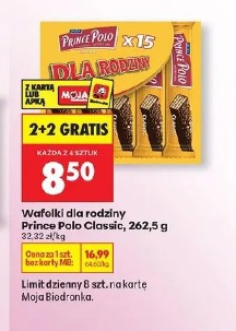 Wafelki dla rodziny Prince Polo Classic