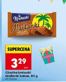 Ciastka krakuski Maltanki kakao