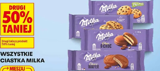 Wszystkie ciastka Milka